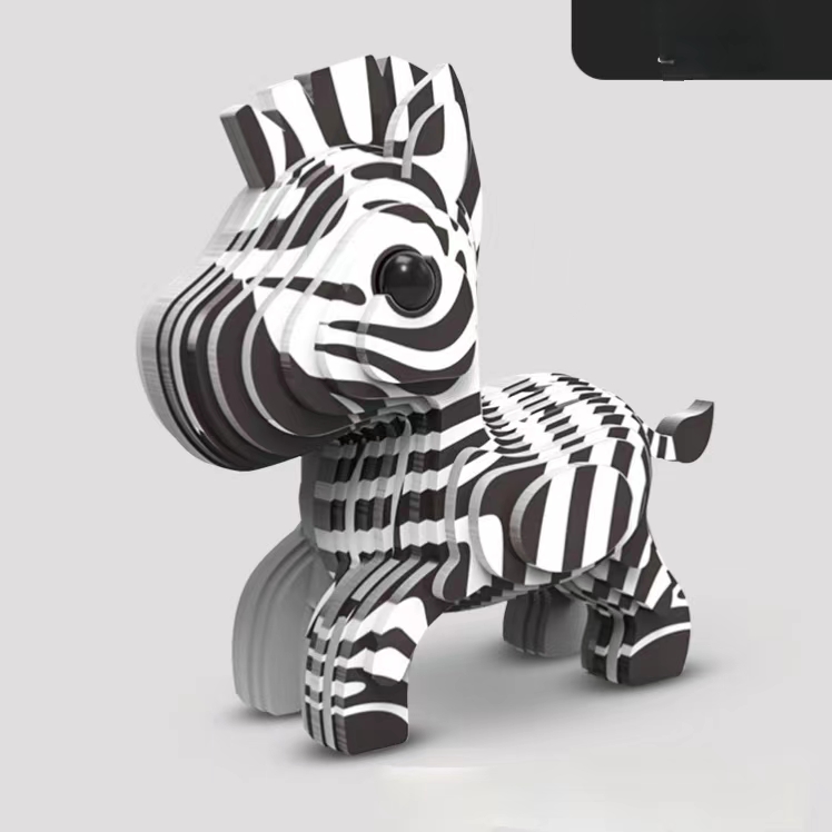 3D Puzzle of Animal Models for Children's Early Education Intelligence Toy