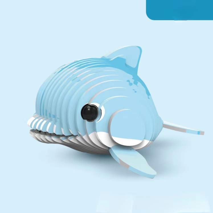 3D Puzzle of Animal Models for Children's Early Education Intelligence Toy