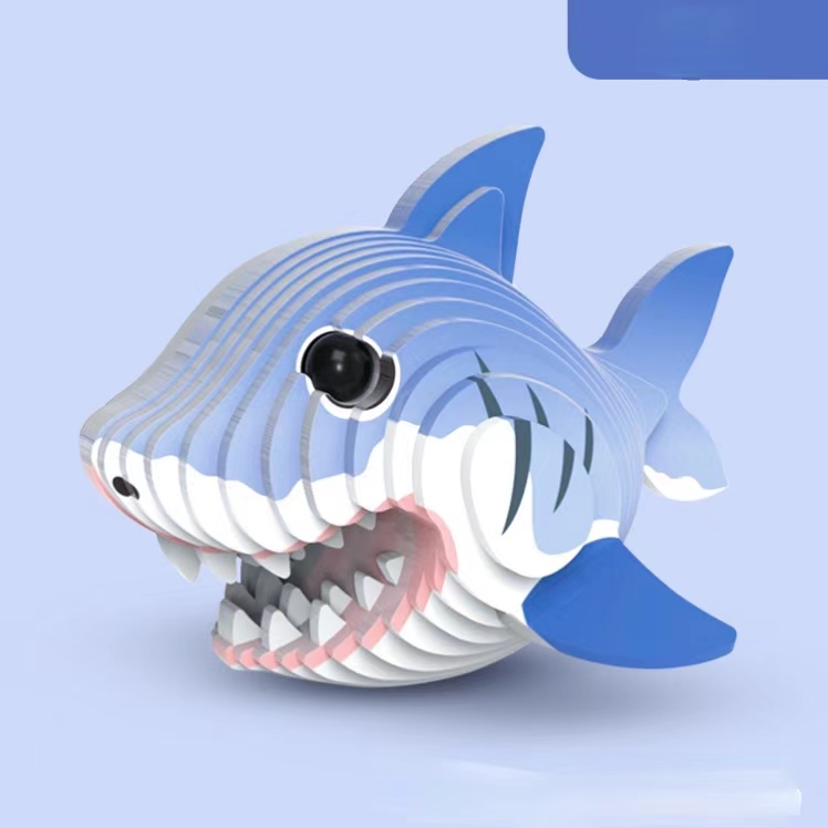 3D Puzzle of Animal Models for Children's Early Education Intelligence Toy