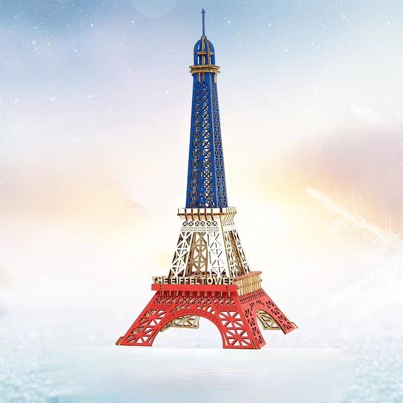 Wooden Brainstorming 3D Puzzle Toy for Girls