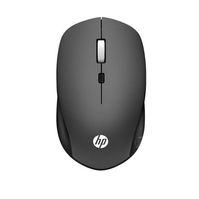 (HP) S1000 Plus Wireless Mouse, Computer USB 2.4GHz Contoured Comfort Dependable Power, for Home Office