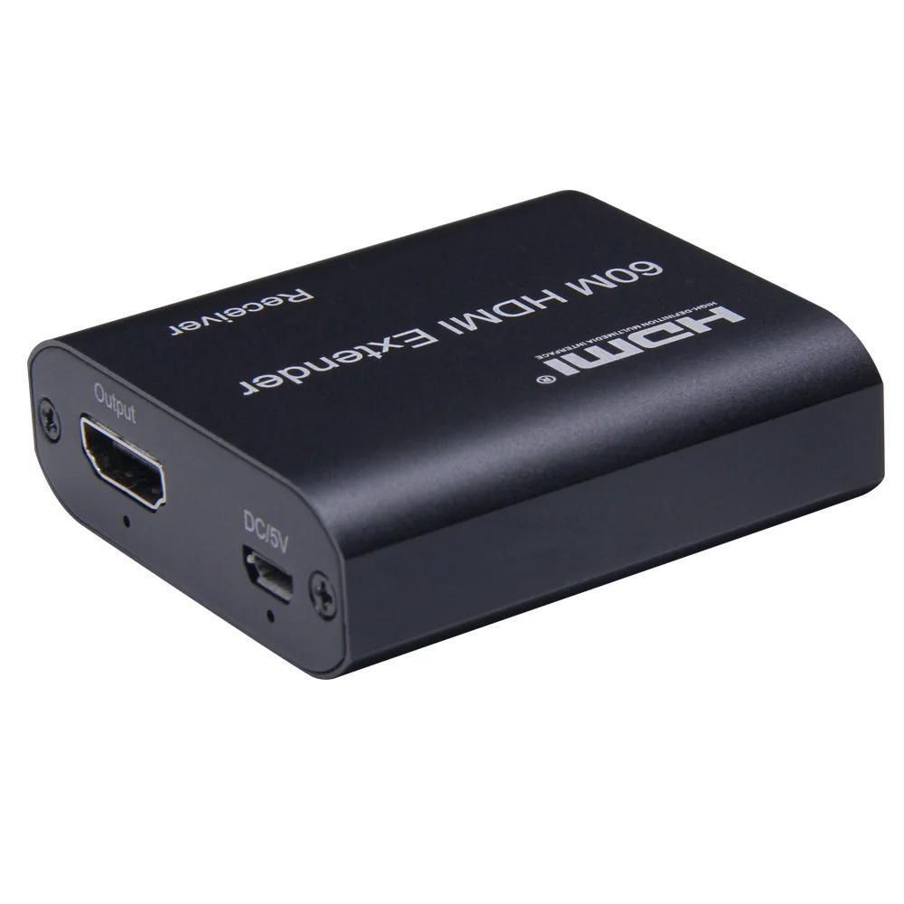 HDMI to RJ45 Network Cable Amplifier - Single Cable High-Definition HDMI over Ethernet Signal Booster