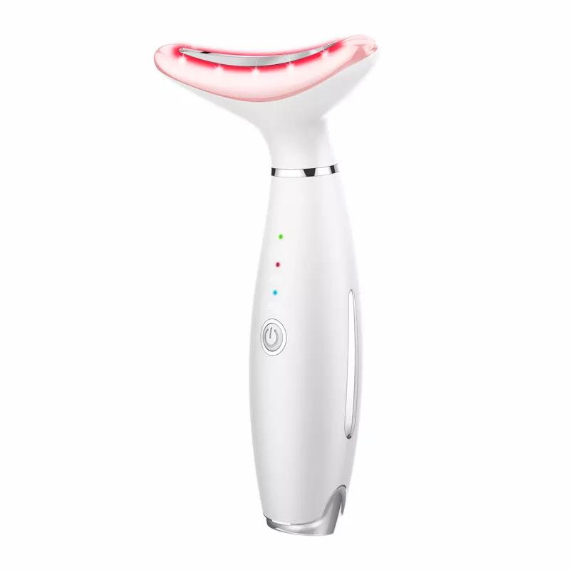 Facial / Neck Massage Portable Electric Beauty Device Hot Compress 