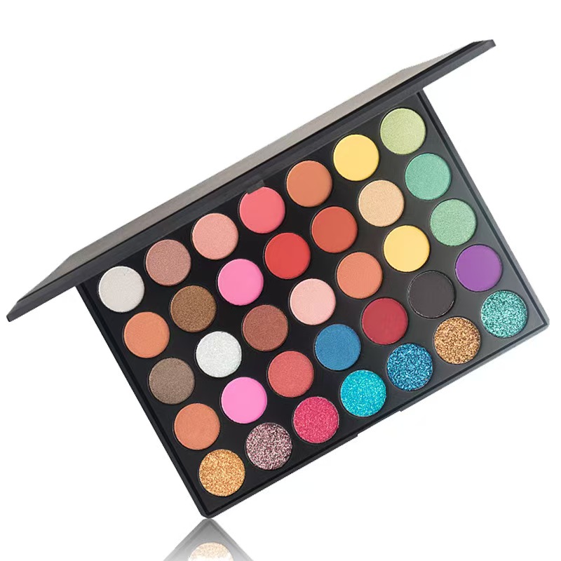 35 Color Eye Shadow Matte Shimmer Makeup Pallet Colorful Powder Long Lasting Eyeshadow Palette