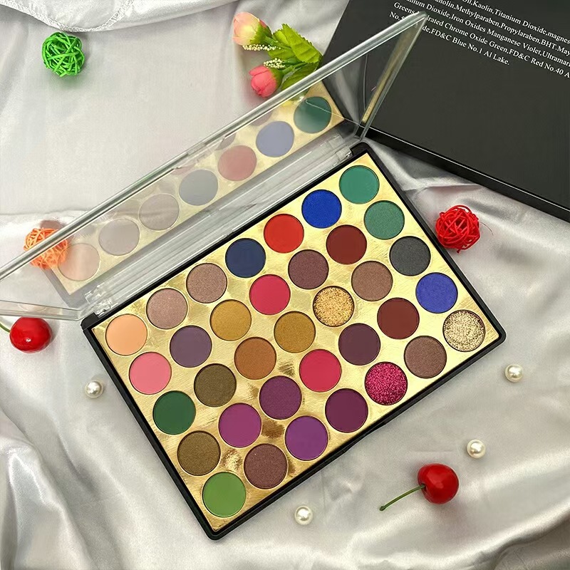 35 Color Eye Shadow Matte Shimmer Makeup Pallet Colorful Powder Long Lasting Eyeshadow Palette