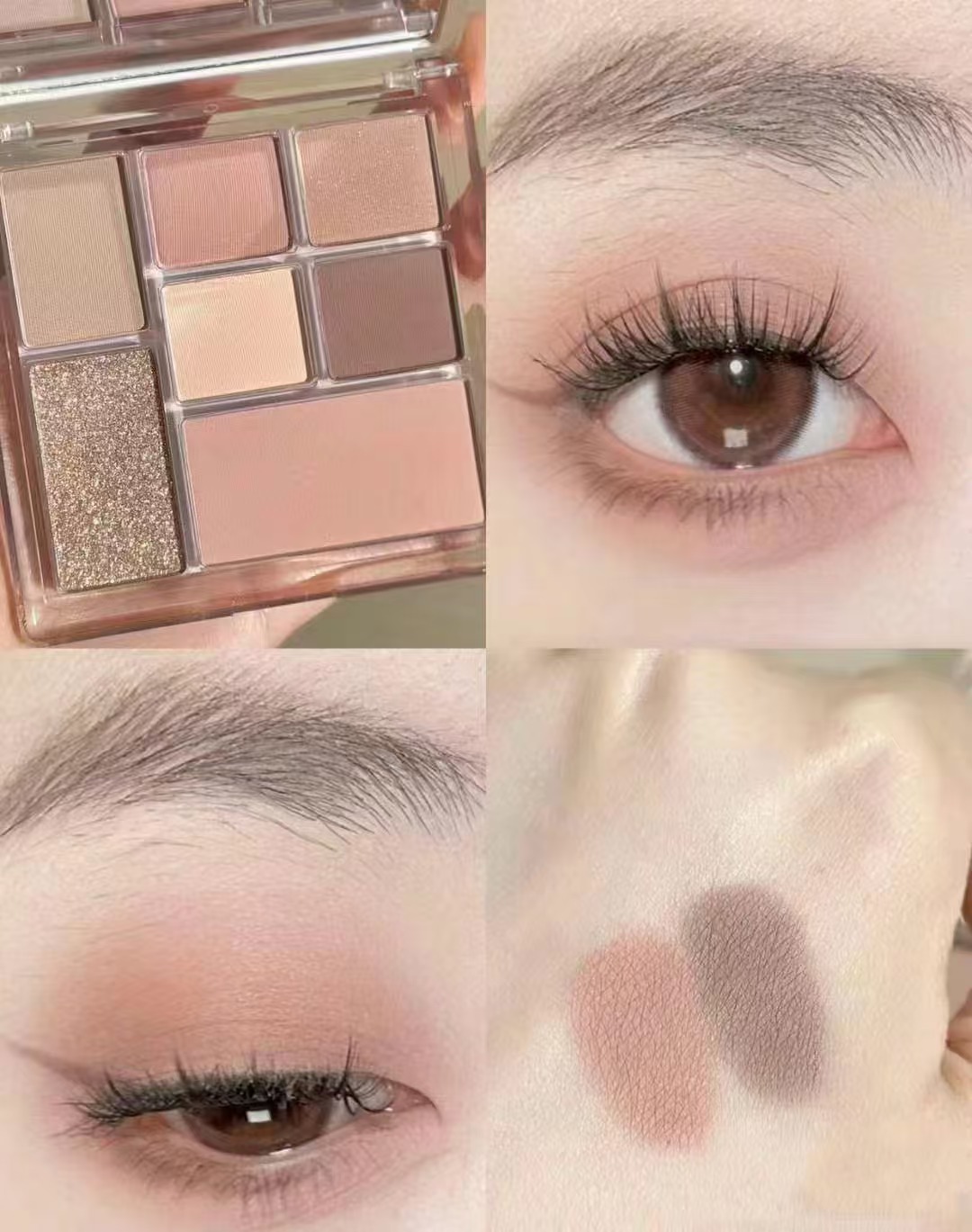 Matte EyeShadow Palette Glitter Eye Shadow Fashion 7 Colors MakeUp Eyeshadow Palette
