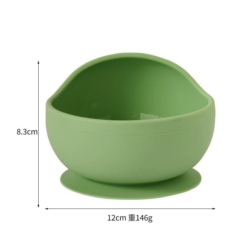 New Design Food Grade Baby Feeding Bowl  Silicone Baby Suction Bowl
