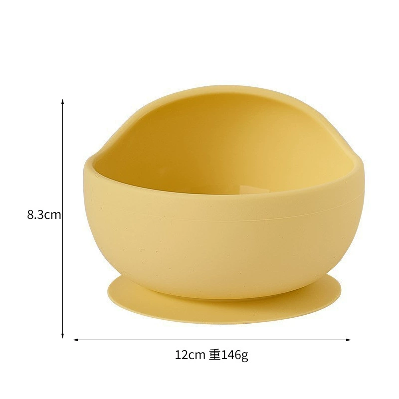 New Design Food Grade Baby Feeding Bowl  Silicone Baby Suction Bowl
