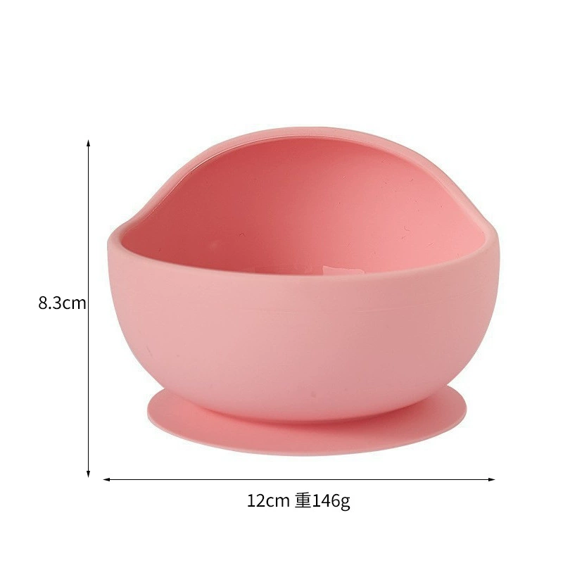 New Design Food Grade Baby Feeding Bowl  Silicone Baby Suction Bowl