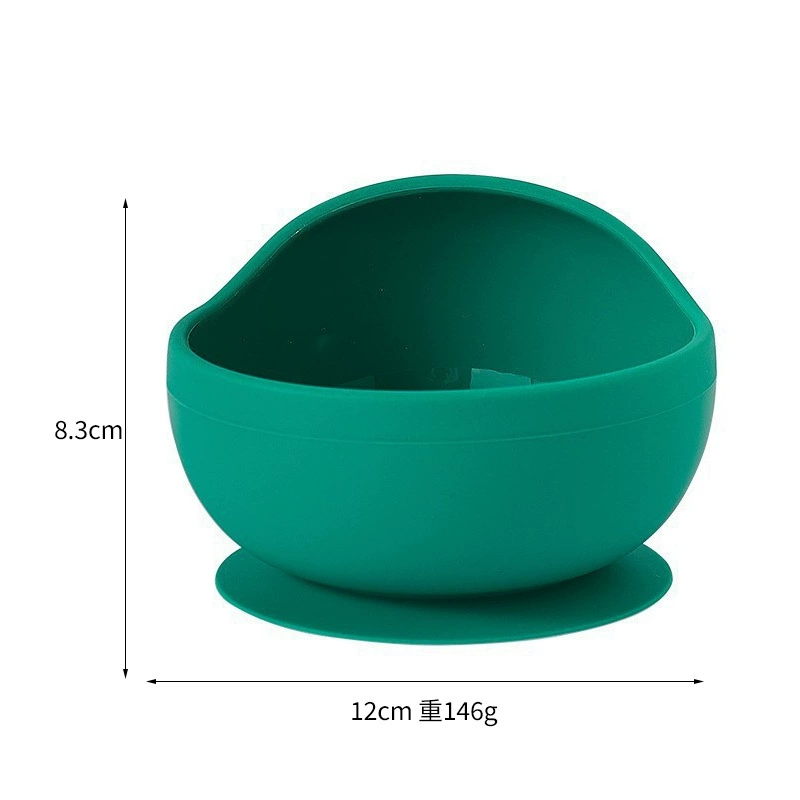 New Design Food Grade Baby Feeding Bowl  Silicone Baby Suction Bowl