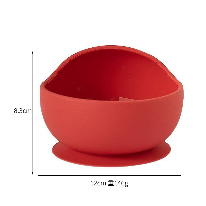 New Design Food Grade Baby Feeding Bowl  Silicone Baby Suction Bowl