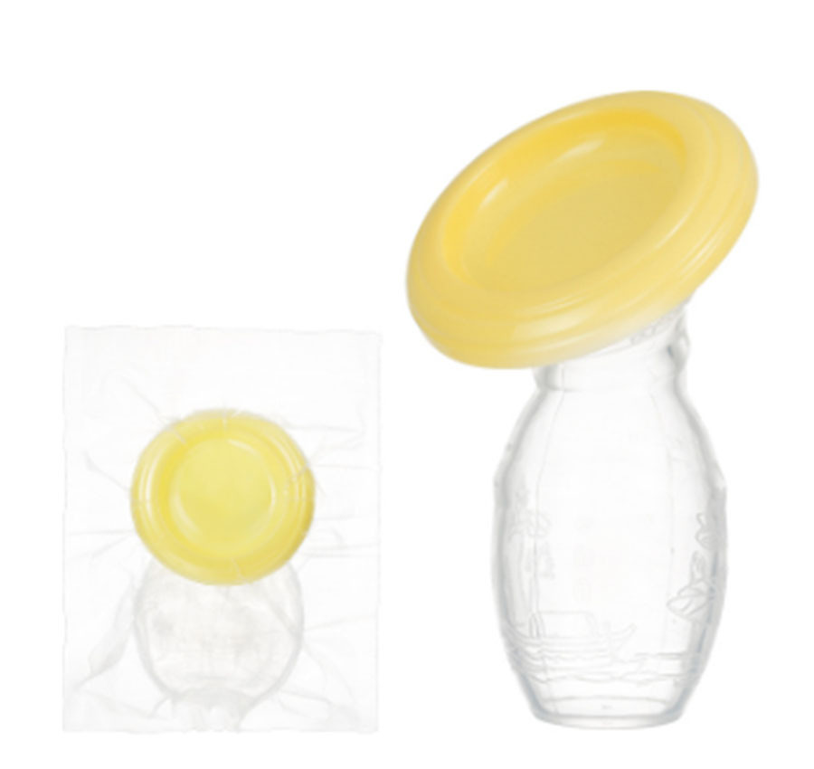 Portable BPA Free Silicone Breast feeding Suction milk breast pump