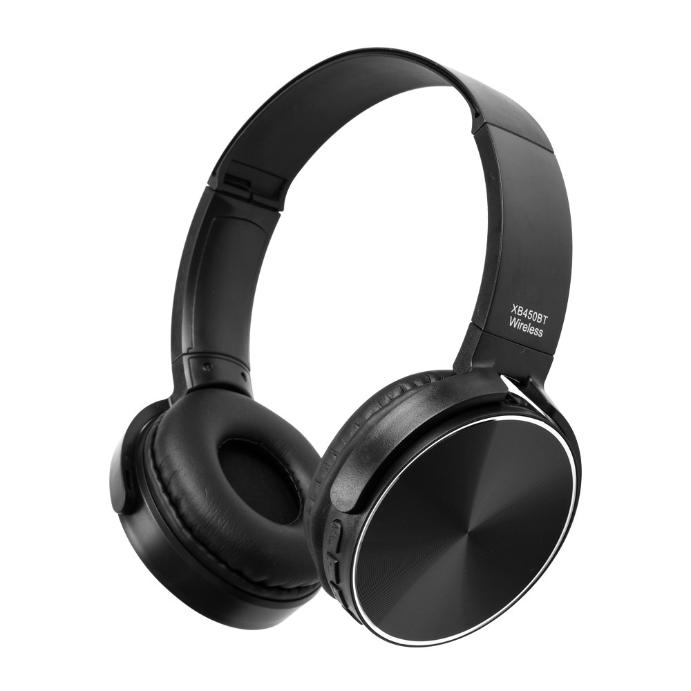 Wireless Bluetooth headset Stereo heavy bass headset with foldable sports headphones