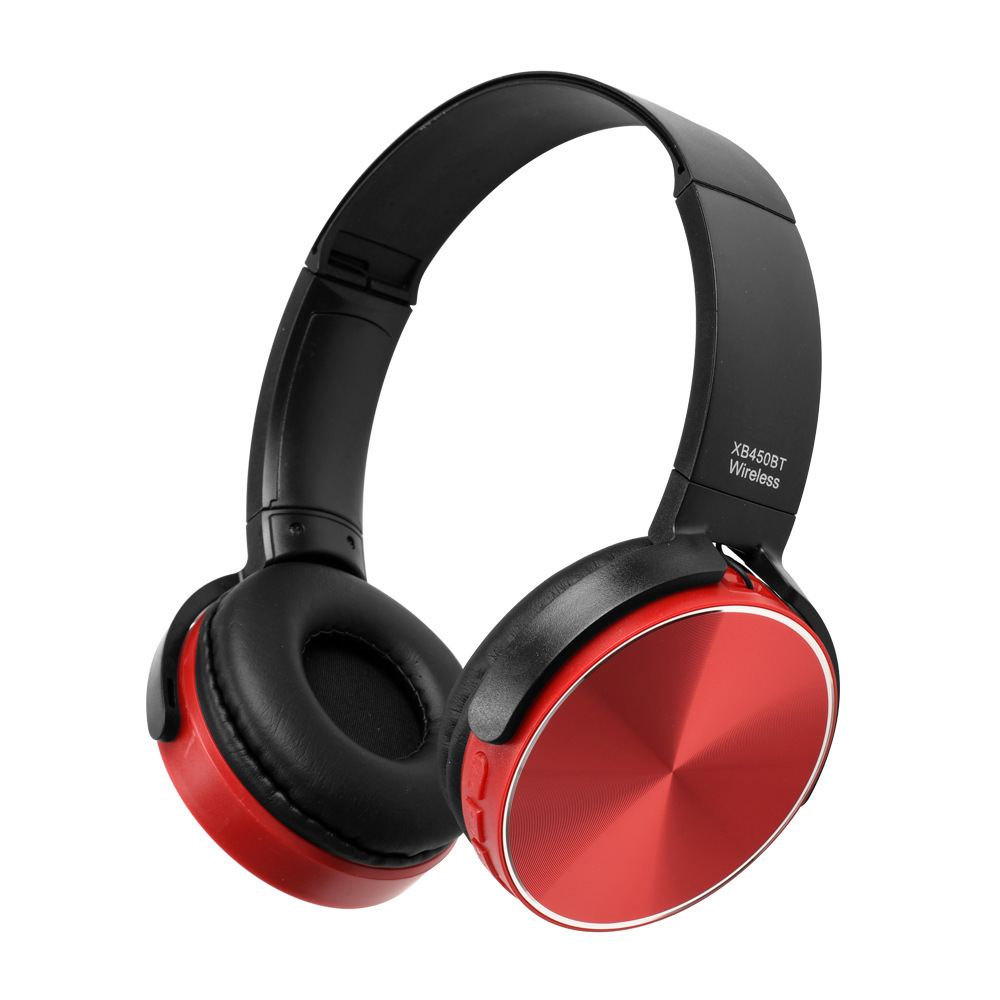 Wireless Bluetooth headset Stereo heavy bass headset with foldable sports headphones