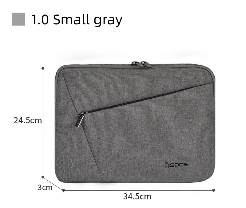 Waterproof and shock-proof multifunctional handbag Commuter business laptop bag Men's and women's briefcases