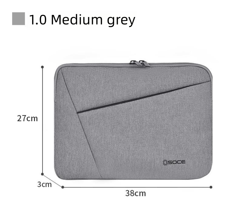 Waterproof and shock-proof multifunctional handbag Commuter business laptop bag Men's and women's briefcases