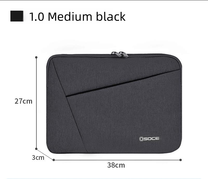 Waterproof and shock-proof multifunctional handbag Commuter business laptop bag Men's and women's briefcases