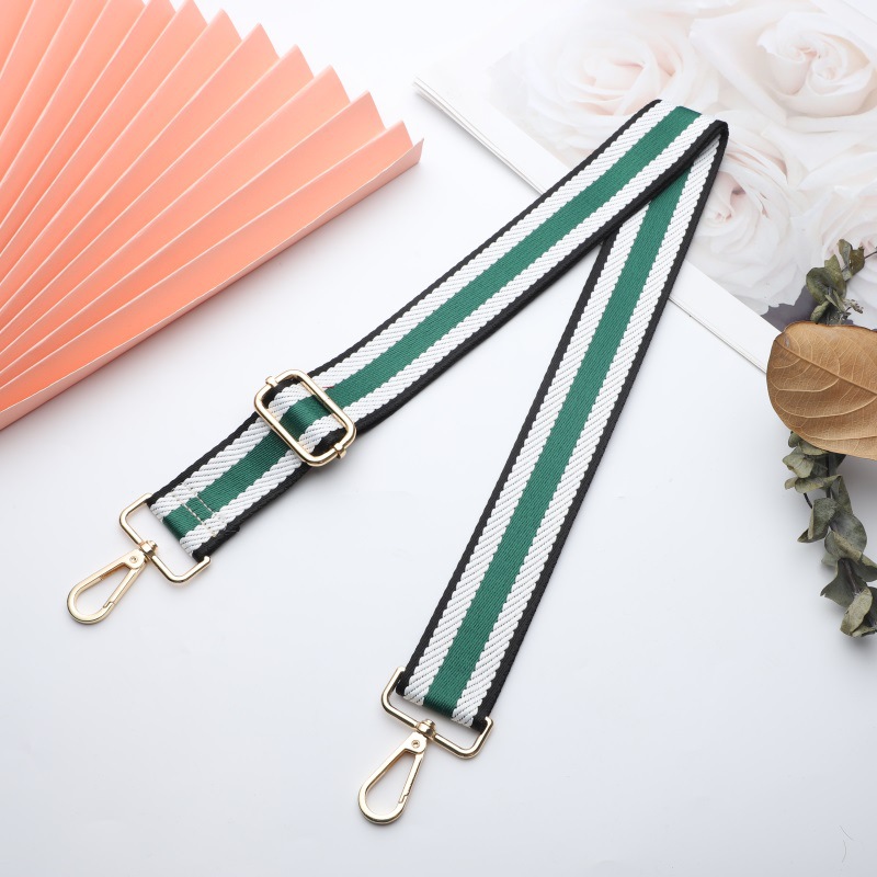 Adjustable strap 38mm wide strap Bag with new color contrast bag shoulder bandwidth strap