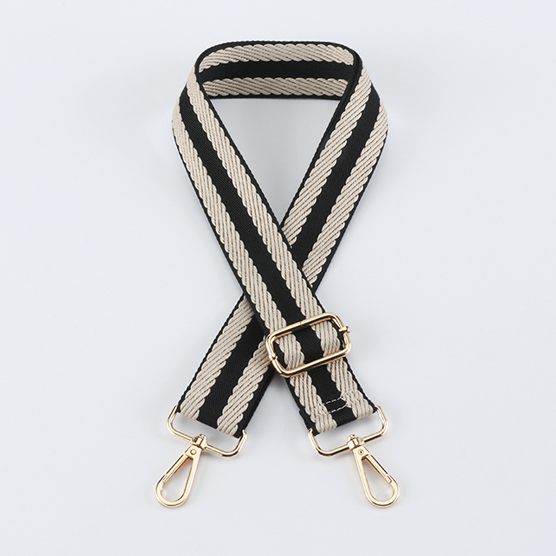 Adjustable strap 38mm wide strap Bag with new color contrast bag shoulder bandwidth strap