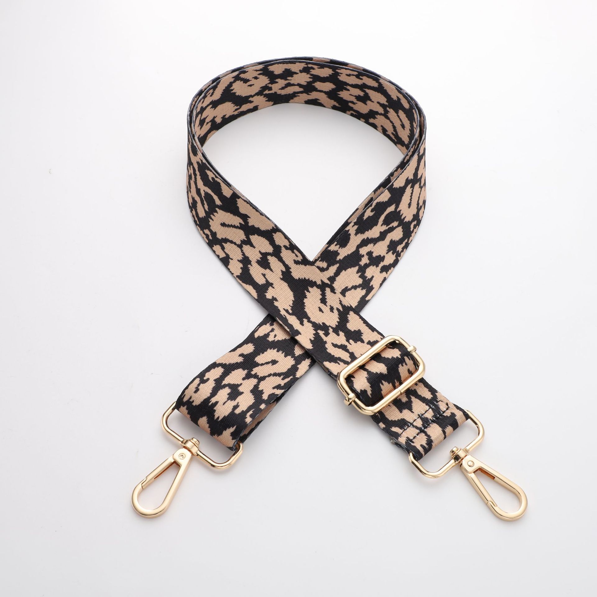 Women's bag strap with extended strap Bag with leopard print strap Adjustable long strap everything