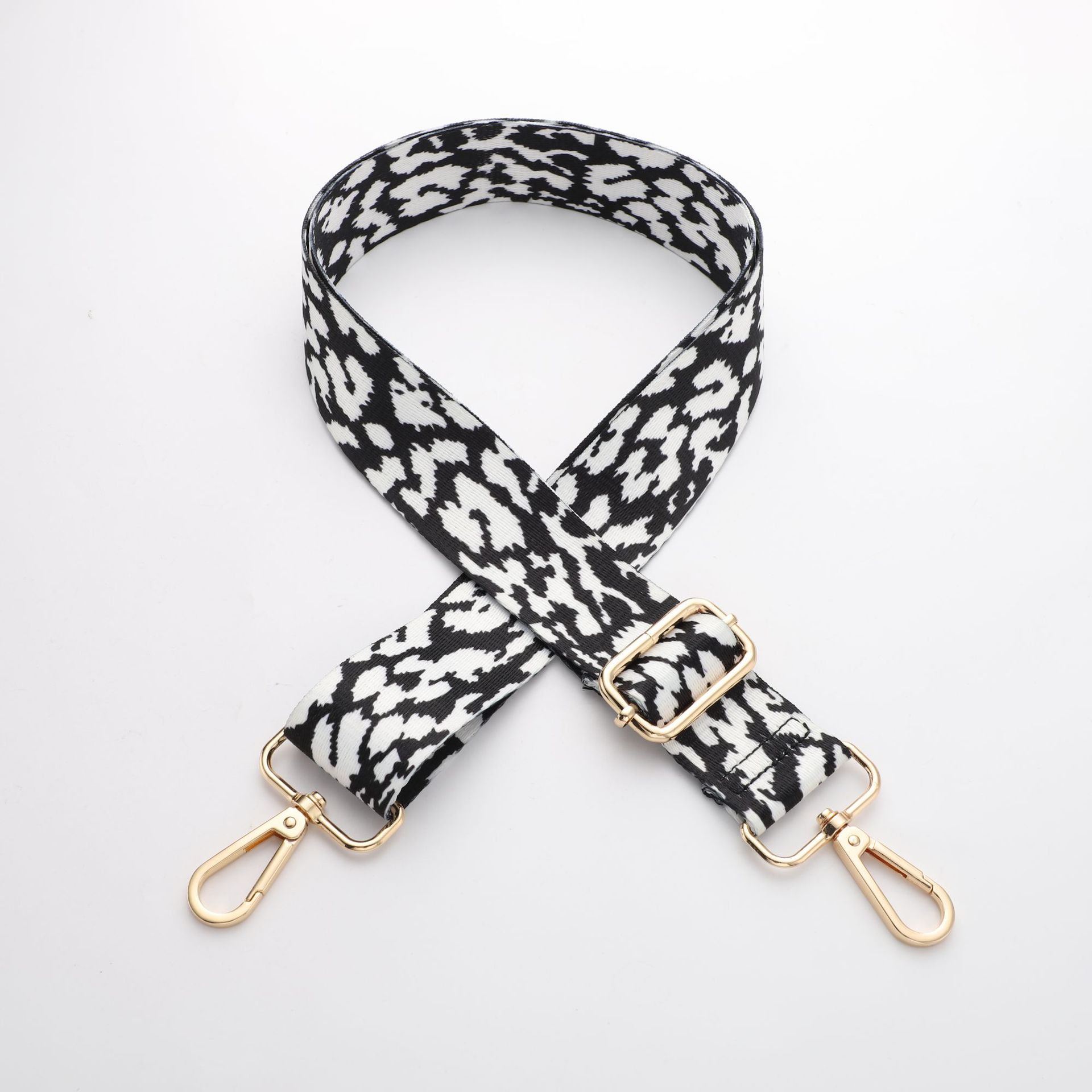 Women's bag strap with extended strap Bag with leopard print strap Adjustable long strap everything