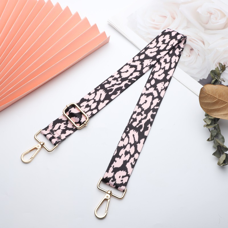 Women's bag strap with extended strap Bag with leopard print strap Adjustable long strap everything