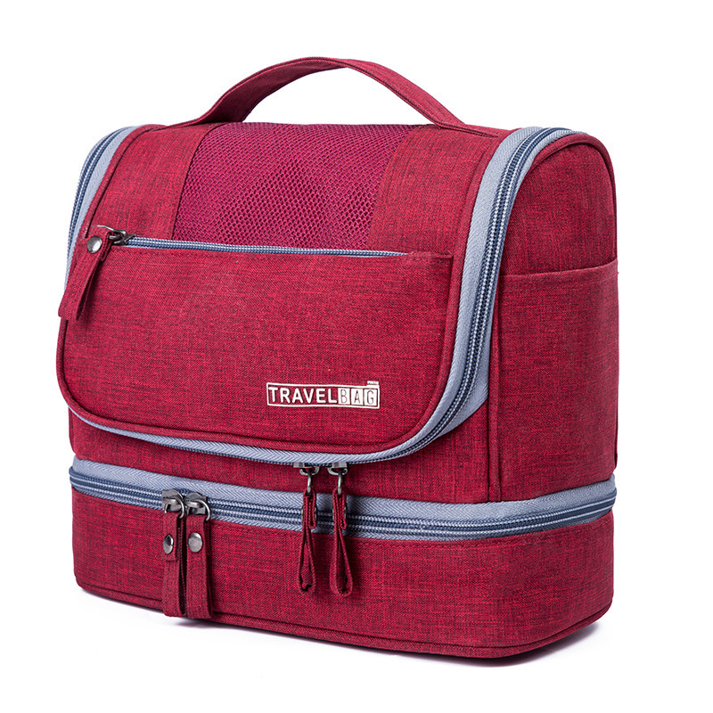 Cationic dry and wet toiletry bag Makeup bag Men's and women's waterproof bath bag portable makeup bag