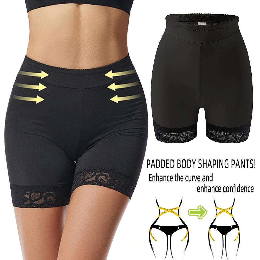 High-waisted boxers Corset hip lift plus size Shapewear for women seamless high-stretch pants