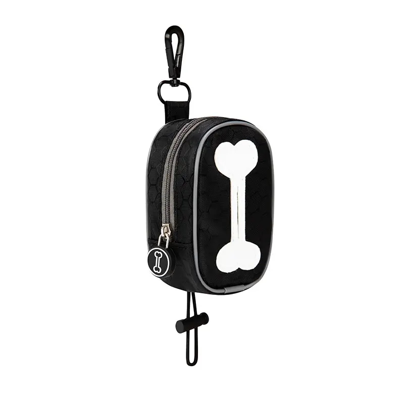 Outdoor bulk portable  walking pet poo poo litter litter bag holder dispenser