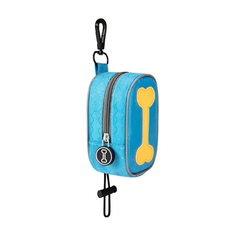 Outdoor bulk portable  walking pet poo poo litter litter bag holder dispenser