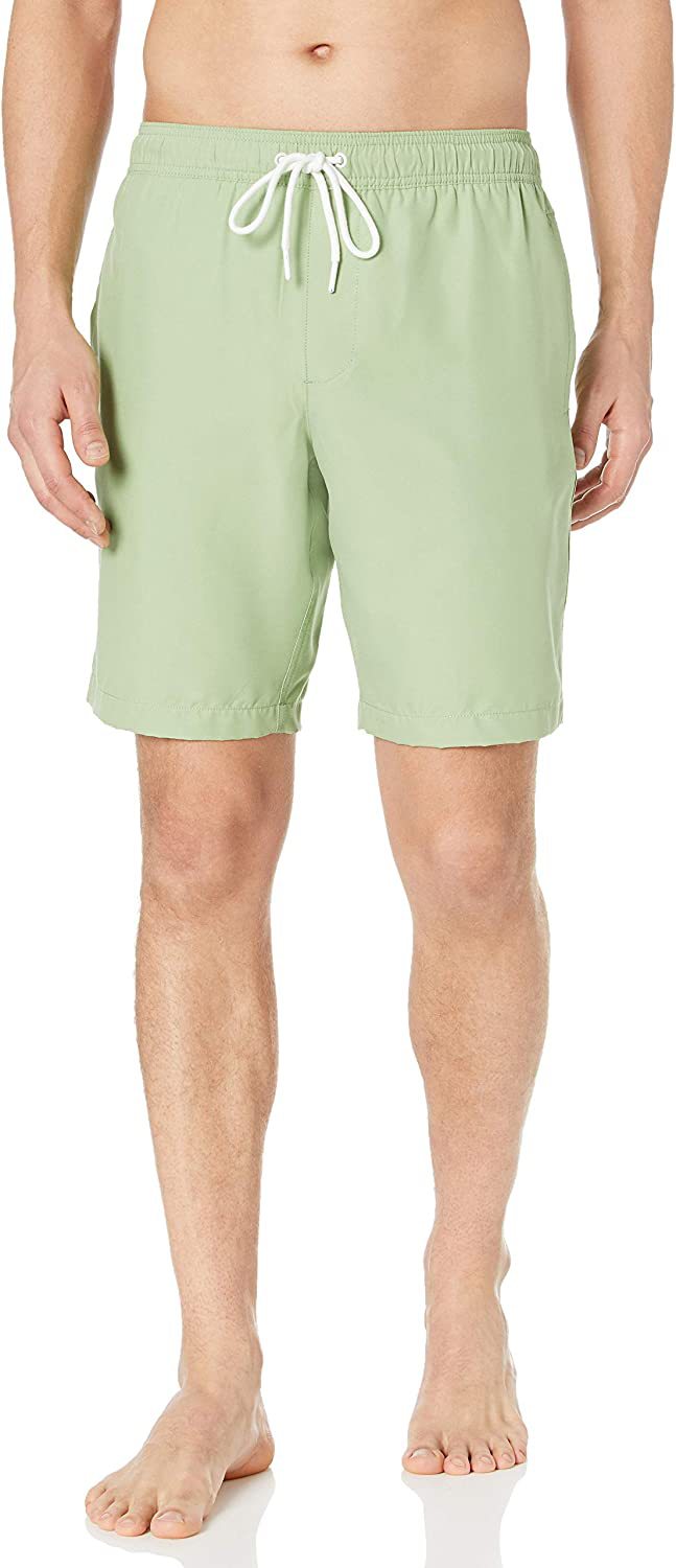 Essentials Men's 9" Quick-Dry Swim Trunk