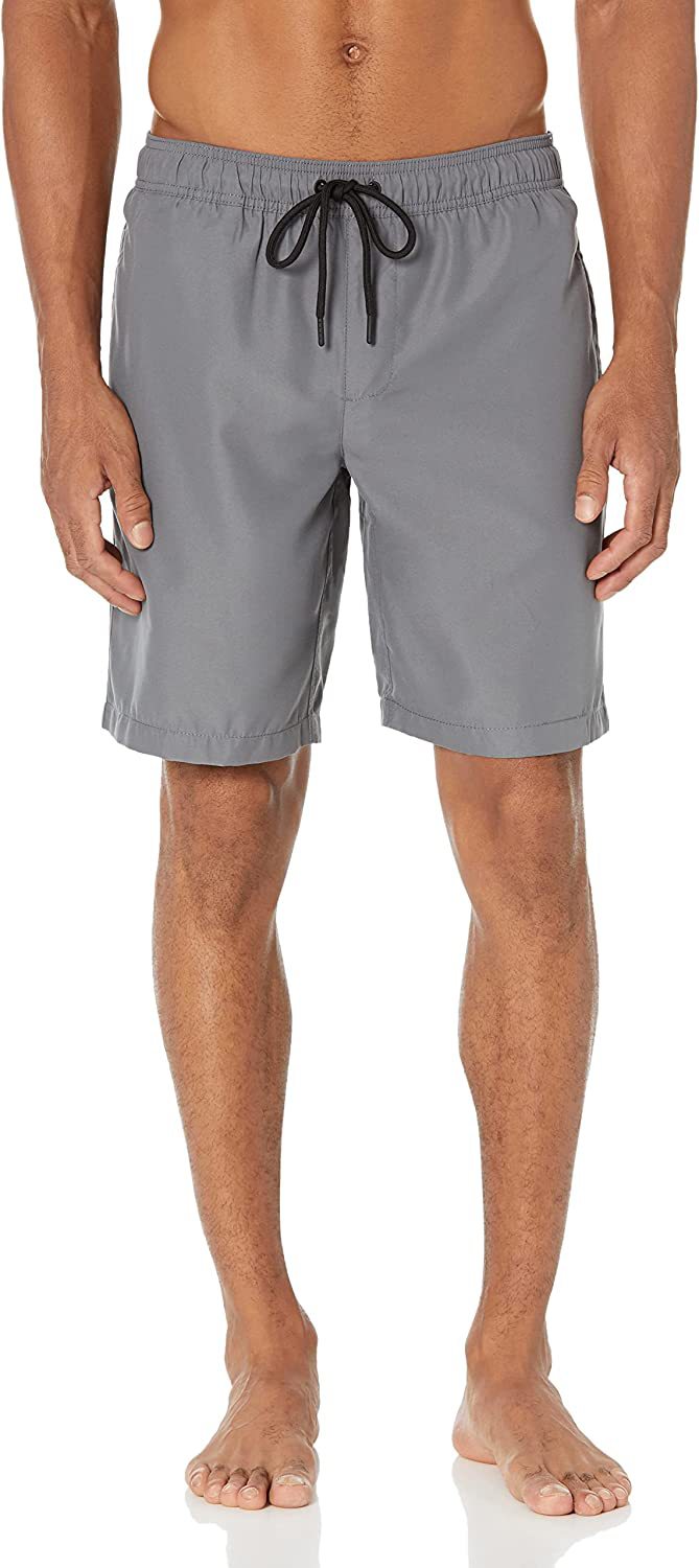 Essentials Men's 9" Quick-Dry Swim Trunk
