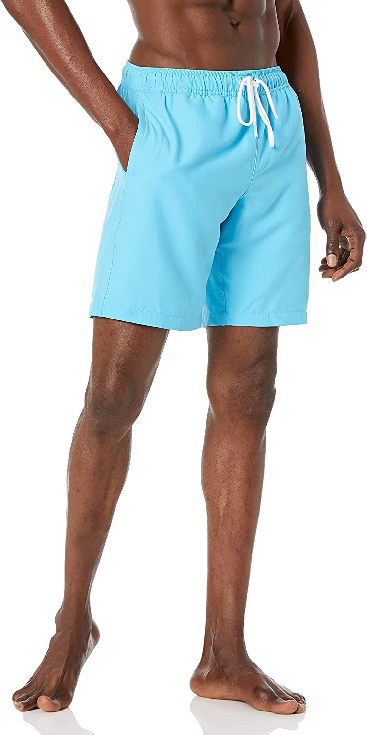 Essentials Men's 9" Quick-Dry Swim Trunk