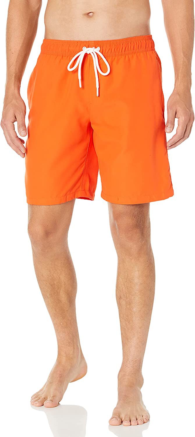 Essentials Men's 9" Quick-Dry Swim Trunk