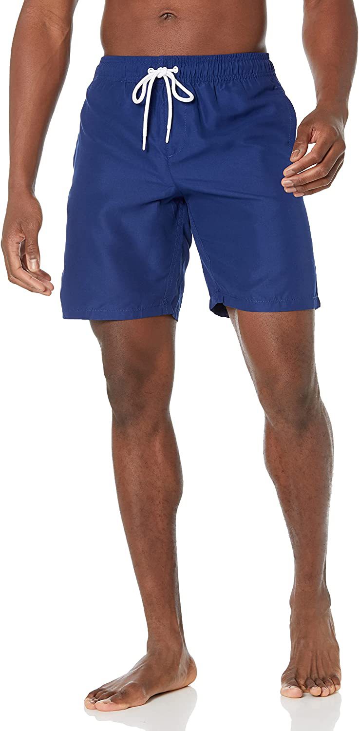 Essentials Men's 9" Quick-Dry Swim Trunk