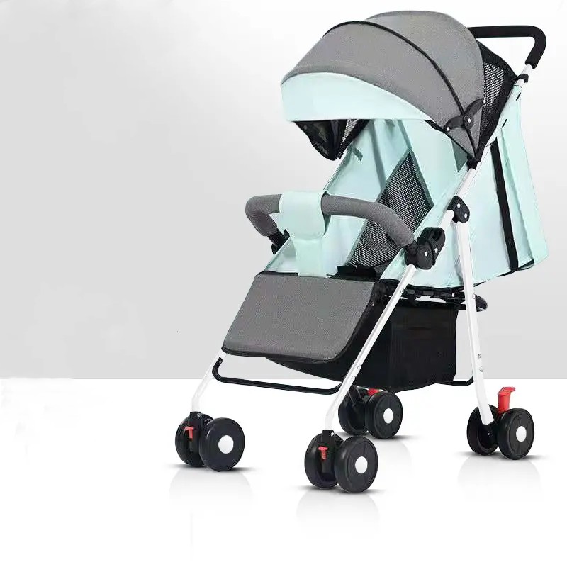 High quality aluminum frame foldable luxury stroller 3 in 1