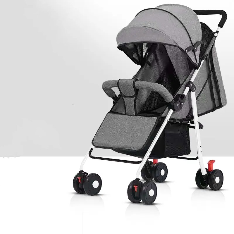 High quality aluminum frame foldable luxury stroller 3 in 1
