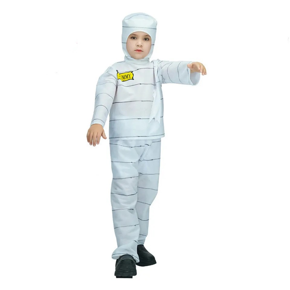 Children's Halloween Ghost Festival mummy role-playing costume little boy mummy  cosplay costume