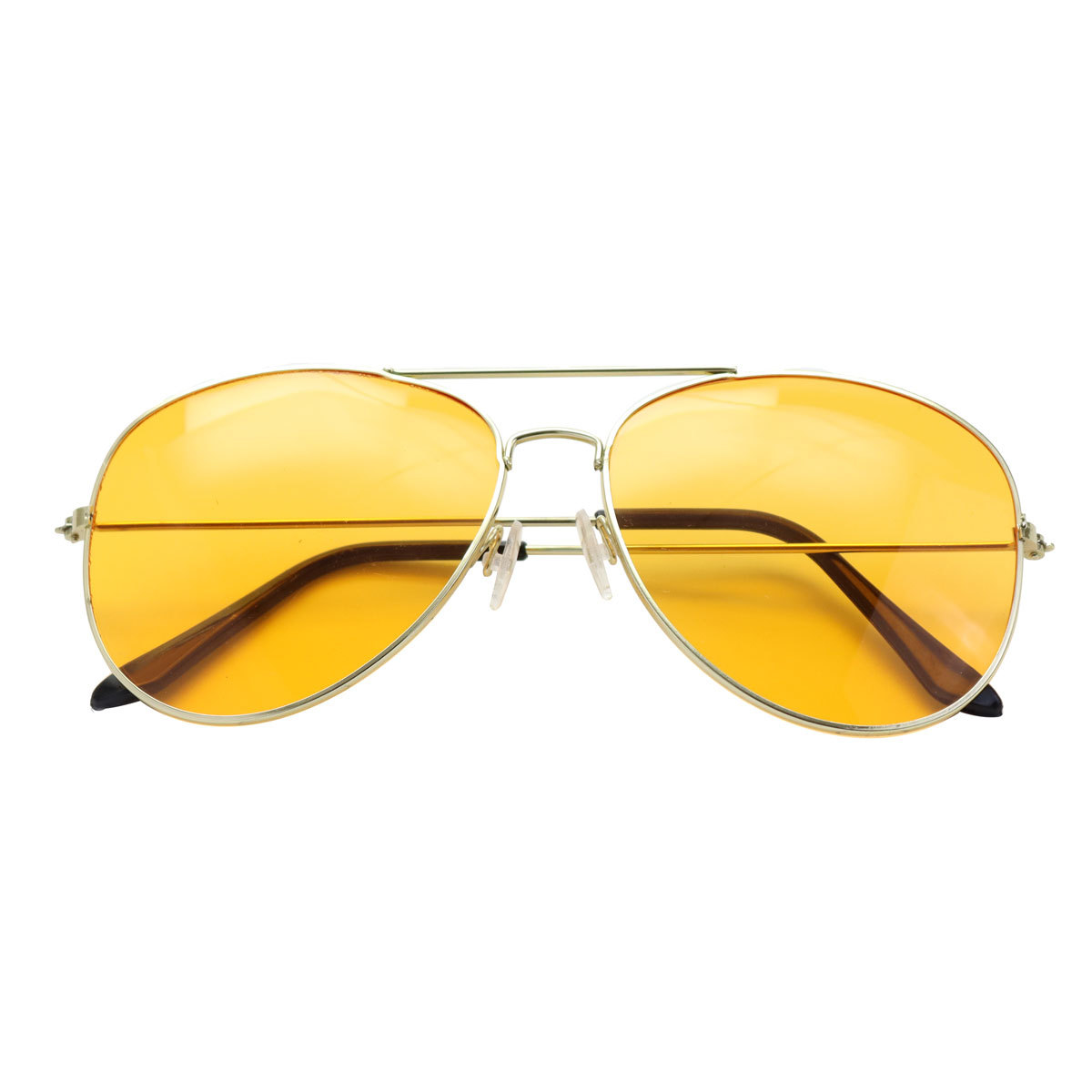 Stylish adult Metal Aviator Sunglasses Men's Bright color trend Toad sunglasses