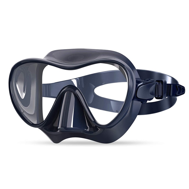 Diving goggles 180 degree field of view adult anti-fog and explosion-proof liquid silicone full package