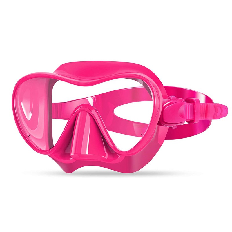 Diving goggles 180 degree field of view adult anti-fog and explosion-proof liquid silicone full package