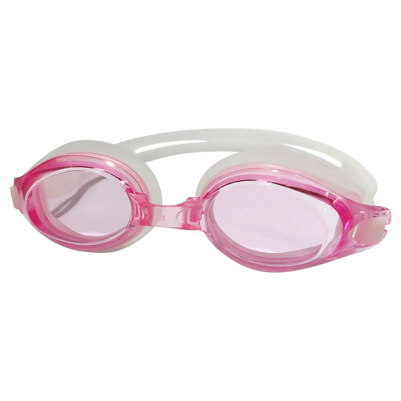 Silicone swimming goggles adult anti-fog and anti-UV swimming goggles