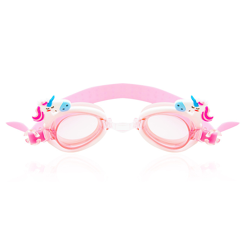 Children 3-16 years old swimming goggles Cartoon swimming glasses are waterproof and fog resistant