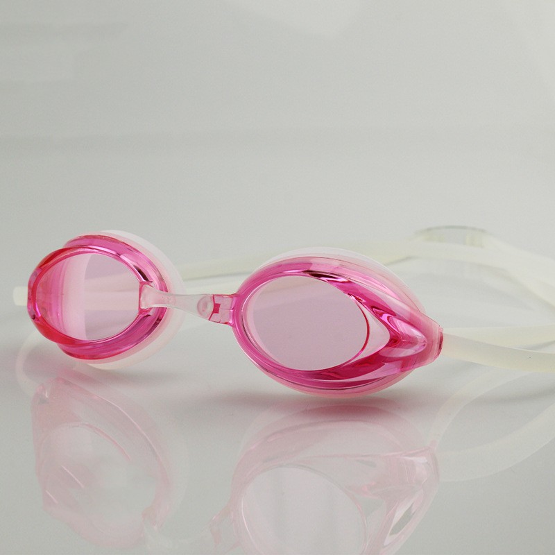 Silicone goggles Professional racing goggles Adult small frame racing goggles waterproof and anti-fog