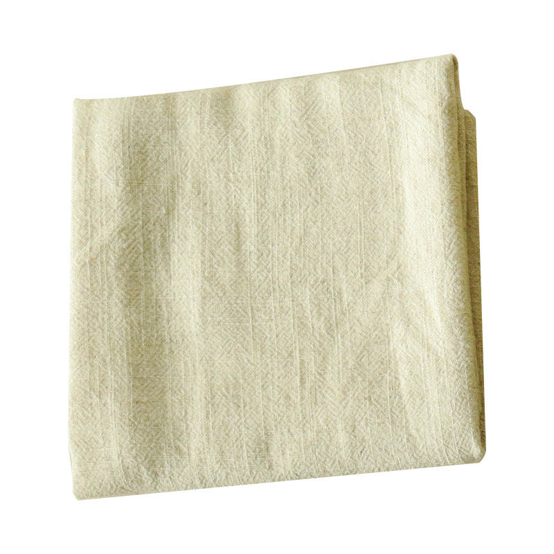 Cotton linen napkin cloth Household kitchen napkin plain placemat square tea towel ramie cotton napkin