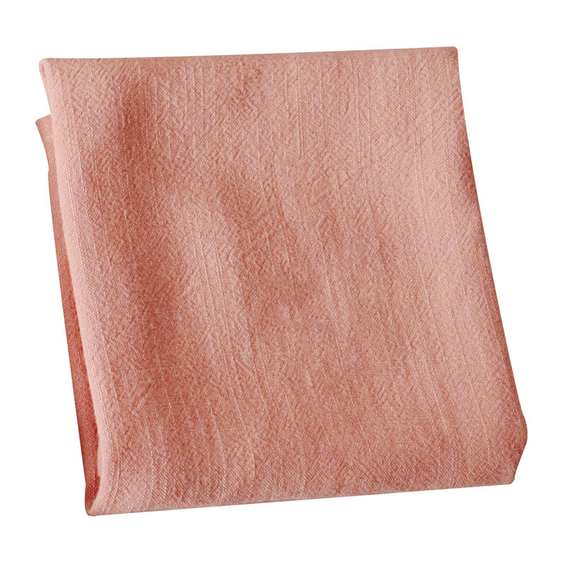 Cotton linen napkin cloth Household kitchen napkin plain placemat square tea towel ramie cotton napkin