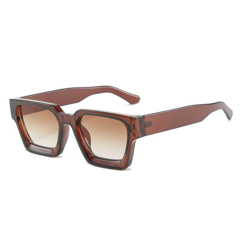 Sunglasses Fashion square frame glasses Personality large frame sunglasses