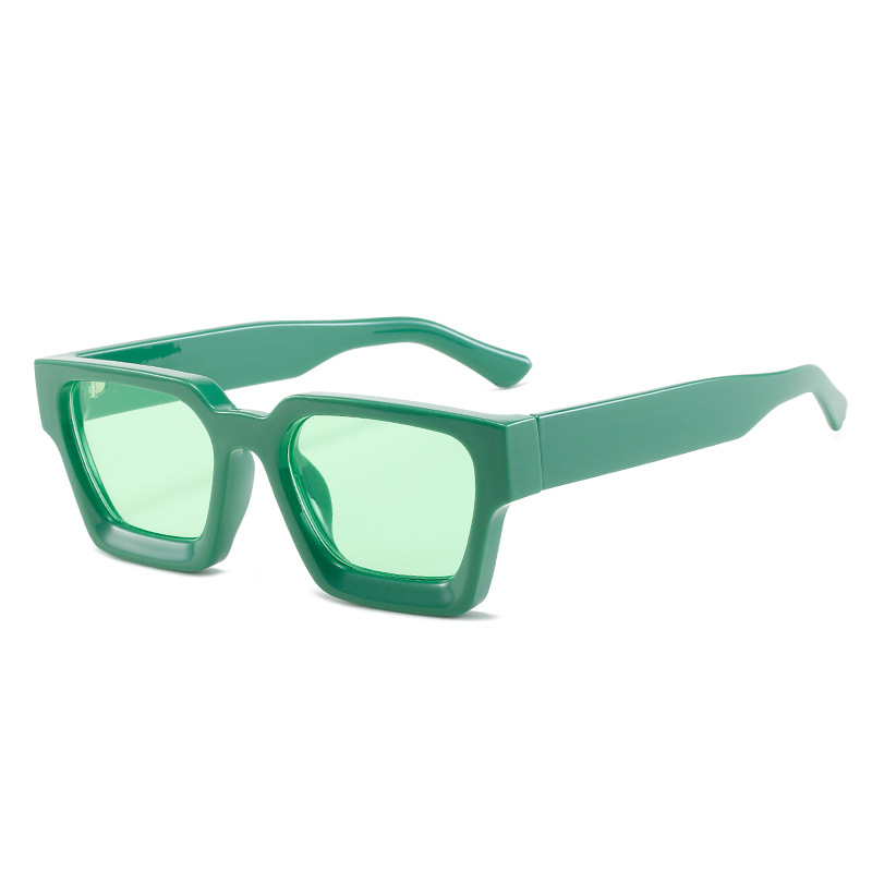 Sunglasses Fashion square frame glasses Personality large frame sunglasses