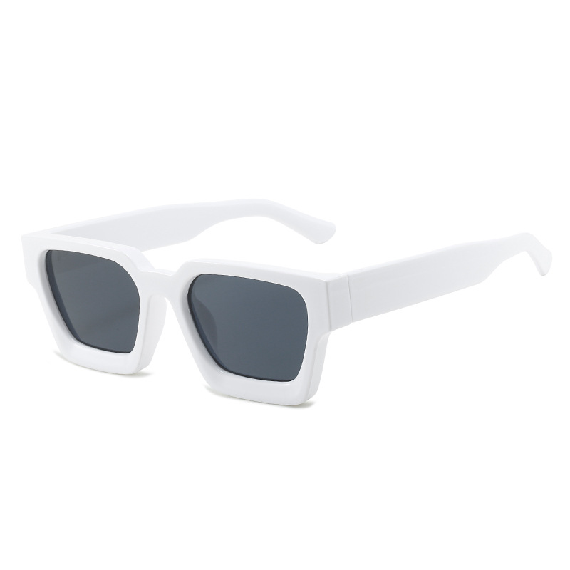 Sunglasses Fashion square frame glasses Personality large frame sunglasses