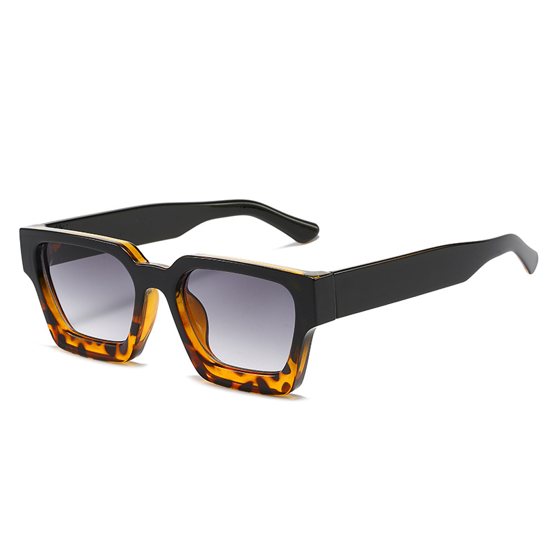Sunglasses Fashion square frame glasses Personality large frame sunglasses